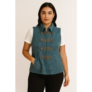 Montana Clothing Company Ladies Wool Blend Vest Size Large